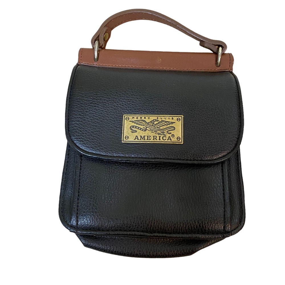 SOLD Vintage Perry Ellis Mini Bag Preppy East Coast Old Money Vibes!  90’s